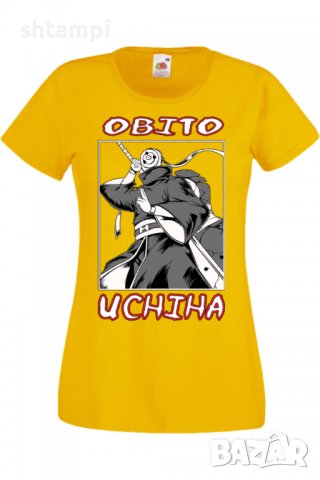 Дамска тениска Naruto Obito Uchiha,Анимация,игра,Празник,Повод., снимка 9 - Тениски - 38060964