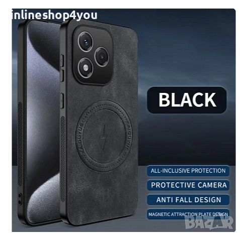 Стилен MagSafe Кейс за Honor 400 Lite / Pro 5G / 400 5G, снимка 5 - Калъфи, кейсове - 52771191