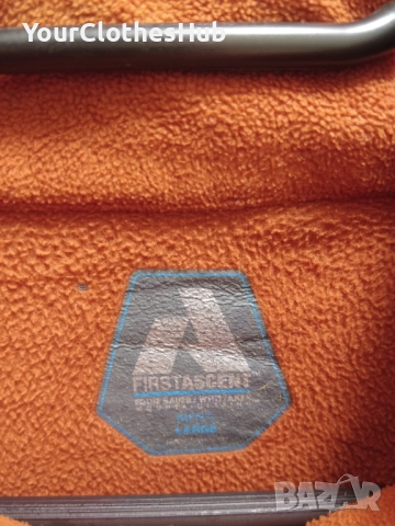 FIRST ASCENT L size Мъжко поларено горнище, снимка 8 - Спортни дрехи, екипи - 52948113