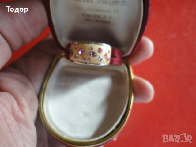 Невероятен сребърен пръстен с камъни 925, снимка 2 - Пръстени - 38766068