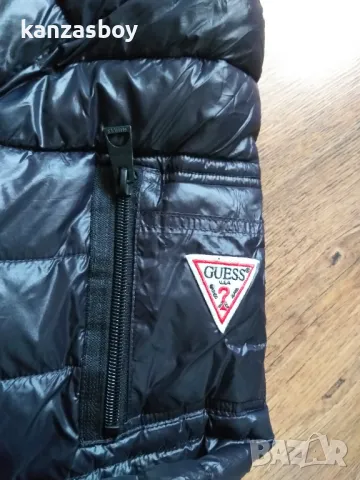 Guess Bomber Puffer Jacket Men's Zip Front - страхотно мъжко яке КАТО НОВО Л, снимка 6 - Якета - 48396592