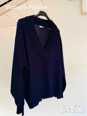Красива блуза LUCIA с V-деколте, снимка 4 - Блузи с дълъг ръкав и пуловери - 35603684