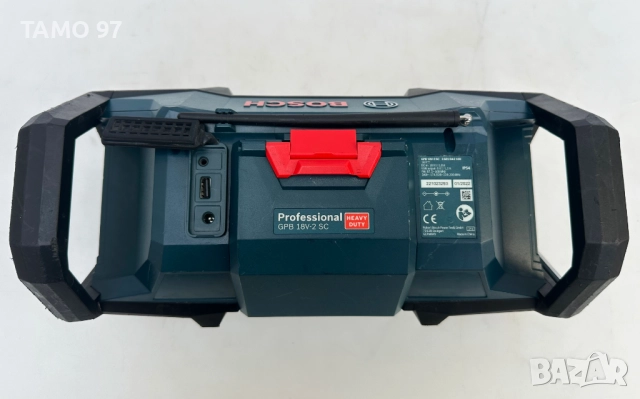 BOSCH GPB 18V-2 SC DAB+ - Акумулаторно строително радио с Bluetooth, снимка 6 - Други инструменти - 52778217