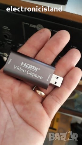 Видео Кепчър карта USB 3.0 флашка 4K аудио видео HDMI USB capture card, снимка 18 - USB Flash памети - 31889073
