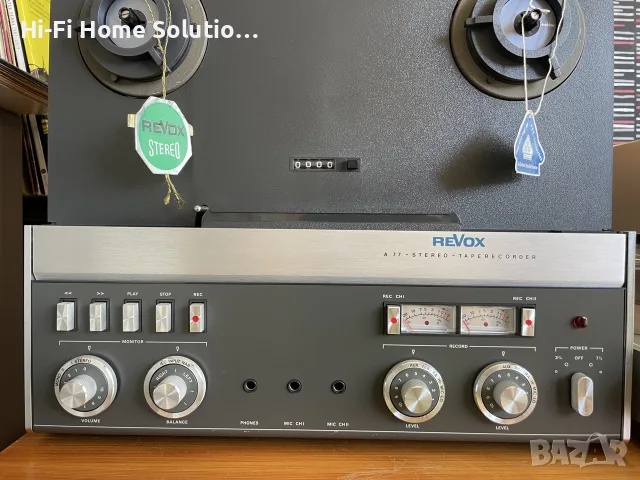 REVOX A 77 - STEREO - TAPERECORDER, снимка 6 - Декове - 56116539