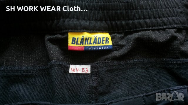 BLAKLADER 1422 4-WAY-STRETCH SERVICE Work Trouser 50 / M еластичен работен панталон W4-53, снимка 17 - Панталони - 42770845