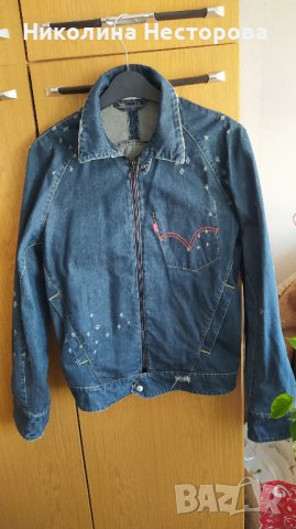 Дънково яке мъжко марково Levis, снимка 1 - Якета - 38114364