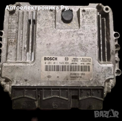 компютър ДВИГАТЕЛ RENAULT MEGANE SCENIC 1.9 DCI BOSCH, 0281011549, 8200391966, 1039S04786