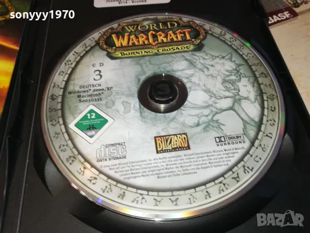 world of warcraft x3 game-внос germany 0303251014, снимка 4 - Игри за PC - 49341828