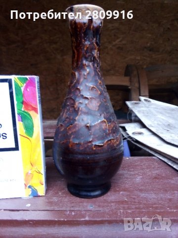 Стара керамична ваза , снимка 1 - Антикварни и старинни предмети - 35289698
