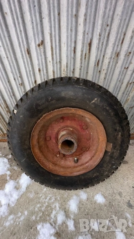 Джанта с гума 4,5 х 9 за мотофреза, стоп, главина, снимка 4 - Селскостопанска техника - 44230757