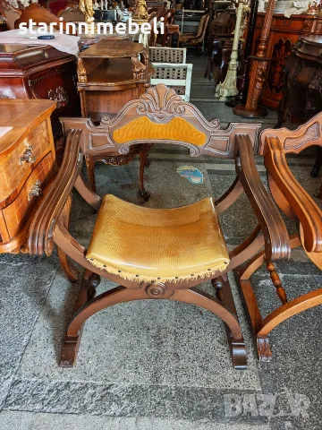 Старинни кресла, снимка 2 - Столове - 56395597