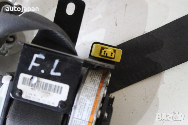 Преден ляв предпазен колан Хонда акорд 7 2.2 05г Honda accord 7 2.2 2005, снимка 3 - Части - 44667705