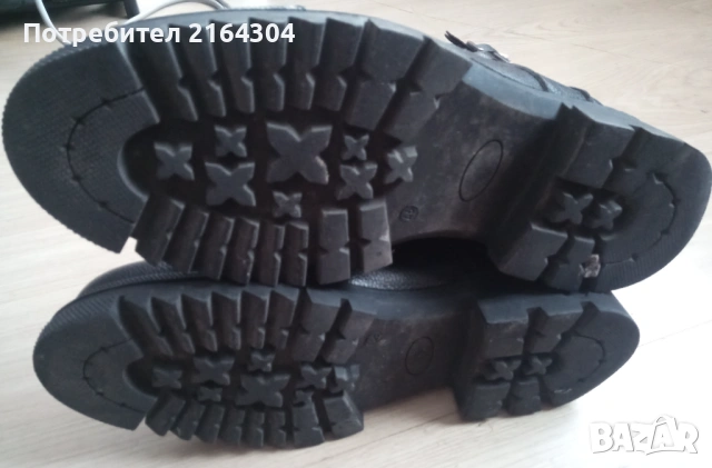 Мъжки Боти от Естествена Кожа - 46, снимка 4 - Мъжки боти - 54364086