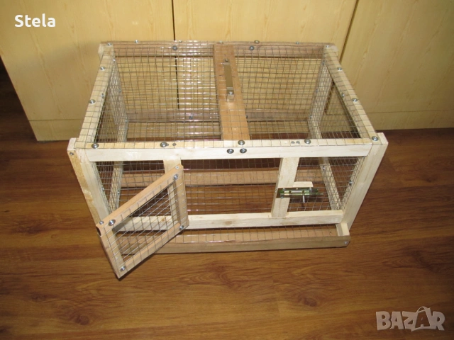 ДЪРВЕНА КЛЕТКА ЗА ПЪДПЪДЪЦИ , снимка 4 - Други - 54326853