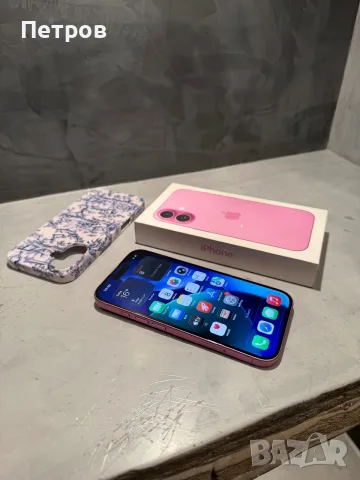 КАТО НОВ Iphone 16 Pink + подарък, снимка 7 - Apple iPhone - 56420120