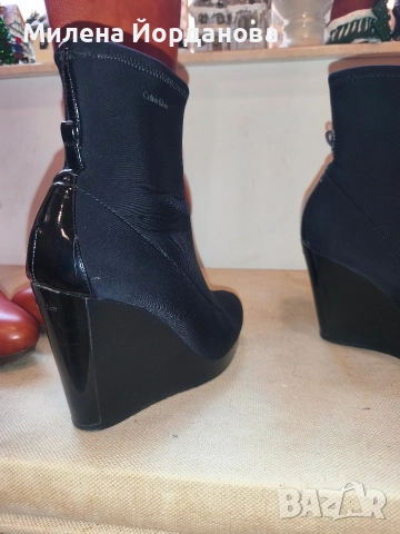 боти Kalvin Klein и ботуши Nina West 37 номер, снимка 4 - Дамски ботуши - 52997224