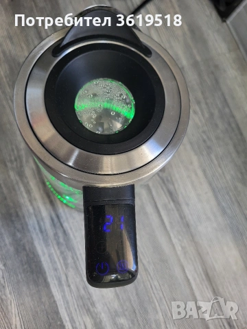 Дигитална стъклена кана за вода SilverCrest, снимка 9 - Кани - 54363525