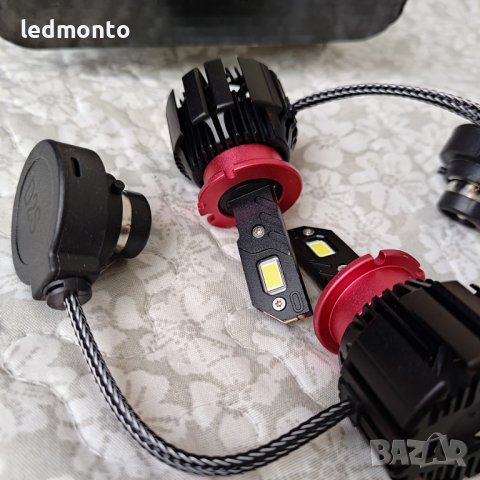 Двойно по-ярки 160W LED фарове, съвместими с оригиналните D3S/D1S/D2S крушки!, снимка 5 - Аксесоари и консумативи - 44391800