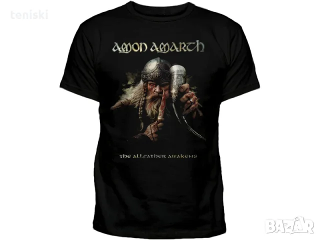  Метъл тениска Amon Amarth 4 модела всички размери, снимка 2 - Тениски - 29999351