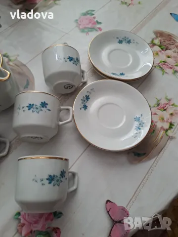 Порцеланов сервиз за кафе , снимка 6 - Сервизи - 49631784