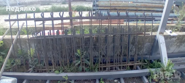 Интериорна ограда,ковано желязо на 200 години, снимка 3 - Антикварни и старинни предмети - 50364083