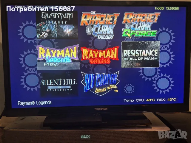 ✅ PS3 Slim хакнат HEN 4.93, снимка 10 - PlayStation конзоли - 56363532