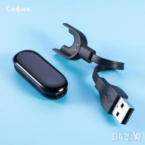 USB заряднo за фитнес гривни XIAOMI Mi Band2, 3, 4, 5, 6 и 7  smart fitness band , снимка 6 - Смарт гривни - 30697023