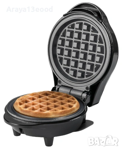 Мини гофретник Bestron AMW500Z Black Label 550W, черен, снимка 5 - Гофретници - 53874875