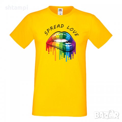 Мъжка тениска Spread Love Прайд,Празник.Повод,Изненада, снимка 8 - Тениски - 37105309