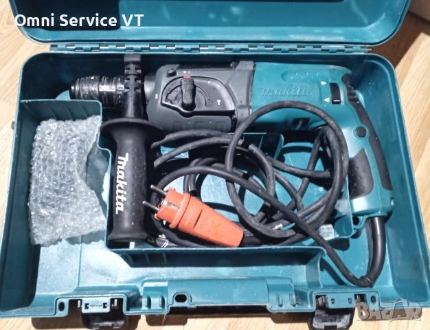 Makita HR2470T Перфоратор с три режима и сменяем патронник , снимка 1