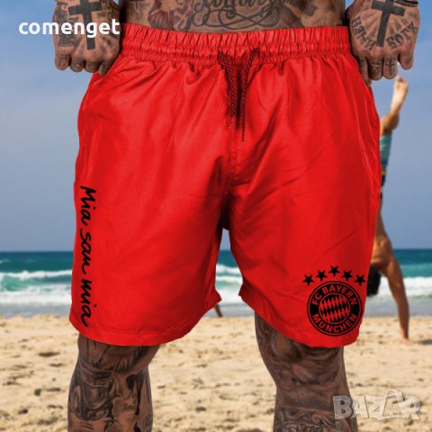 ЛЯТО 2025! Мъжки бански / плувни шорти БАЙЕРН МЮНХЕН / BAYERN MUNCHEN! Още 10 отбора!