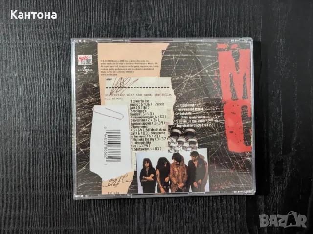 Продавам диск на Mötley Crüe-1994, снимка 2 - CD дискове - 56443487