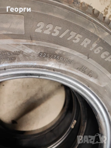 2бр.летни гуми 225/75/16C Michelin, снимка 7 - Гуми и джанти - 53213483