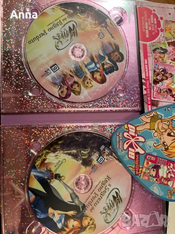 Луксозно двойно DVD с филм на Winx, снимка 2 - DVD филми - 50247826