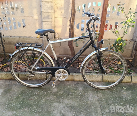 Две красиви велосипеда Аломинови HERCULES 28ц 24 скорости, снимка 9 - Велосипеди - 52641290