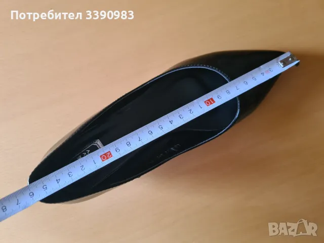 Дамски лачени обувки с ниски токчета, снимка 9 - Дамски елегантни обувки - 48976077