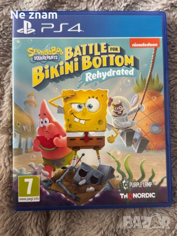 PS4: Spongebob battle for bikini bottom rehydrated