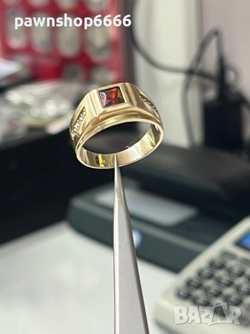 Златен пръстен 14 карата 6,13 грама 