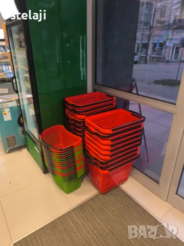 Стелажи за магазин/Търговско оборудване/Рафтове/Кошници/Колички/Каси, снимка 12 - Стелажи и щандове - 50265112