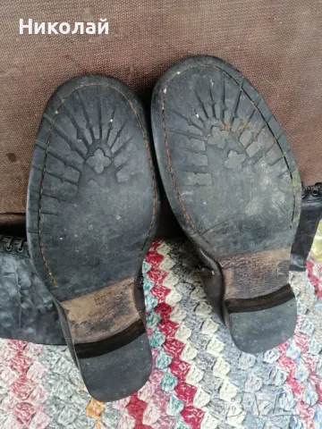 Продавам мъжки кубинки от естествена кожа, снимка 5 - Мъжки боти - 49394511