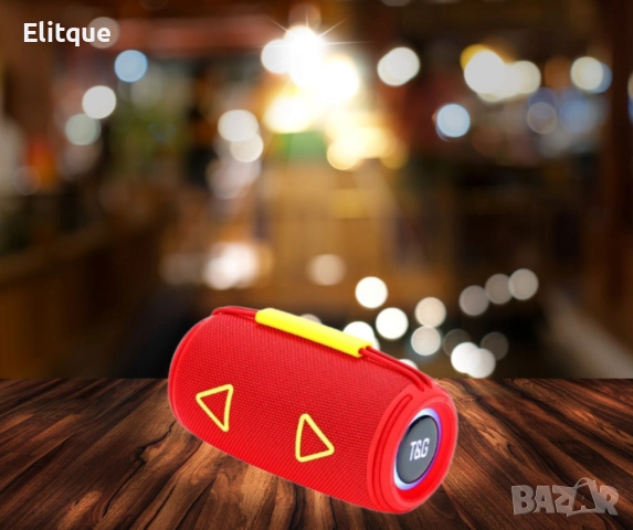 Портативна тонколона,T&G 657,RGB светлини, снимка 3 - Друга електроника - 52813811