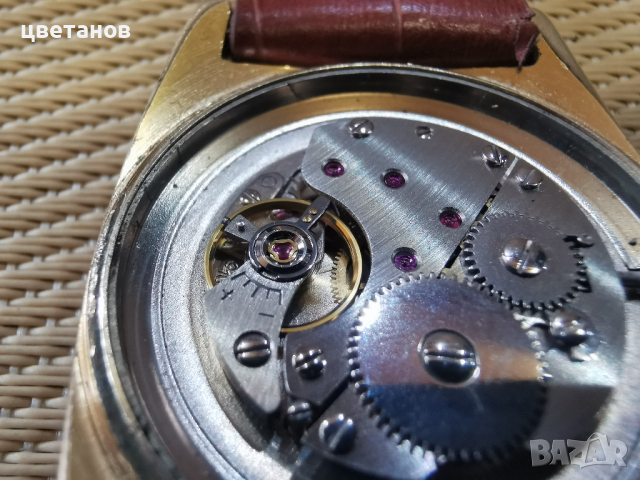 позлатен swiss , снимка 7 - Антикварни и старинни предмети - 36489045