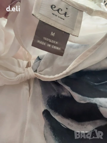 Ece New York Sizr M 100% Коприна Нова ризка , снимка 3 - Потници - 49603693