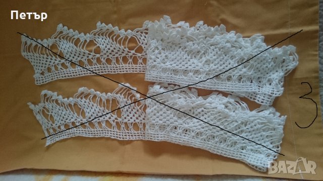 Ръчно плетени дантели за носии и декорация , снимка 4 - Декорация за дома - 23593253