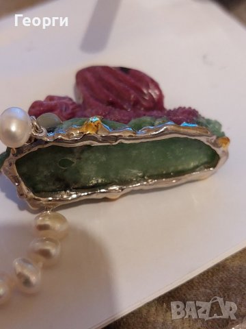 Уникална по родът си Африканска огърлица, снимка 7 - Колиета, медальони, синджири - 37787451