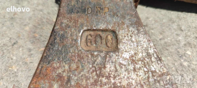 Стара брадва#70, снимка 3 - Антикварни и старинни предмети - 50518006