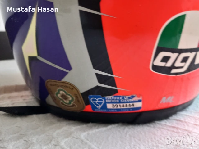 Продавам каска AGV, снимка 10 - Аксесоари и консумативи - 50900266