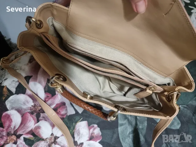 Via del parco ,естествена кожа чанта , снимка 5 - Чанти - 48838188