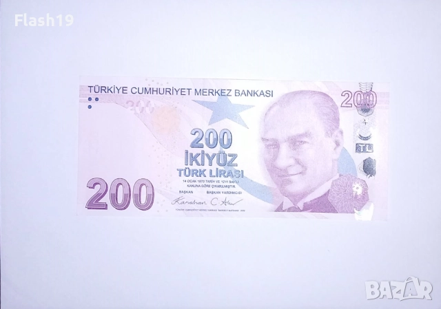 Турция 200 лири 2009 UNC